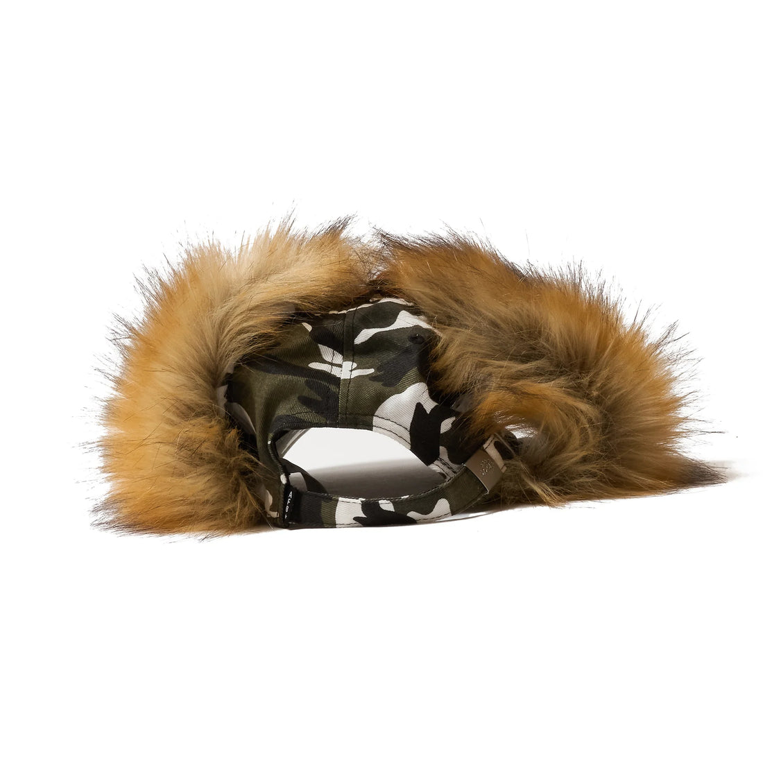 AFB DOG EAR FUR CAP (CAMO WHITE)