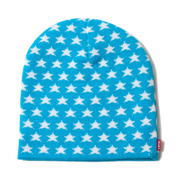 AFB STAR LONG BEANIE (BLUE)