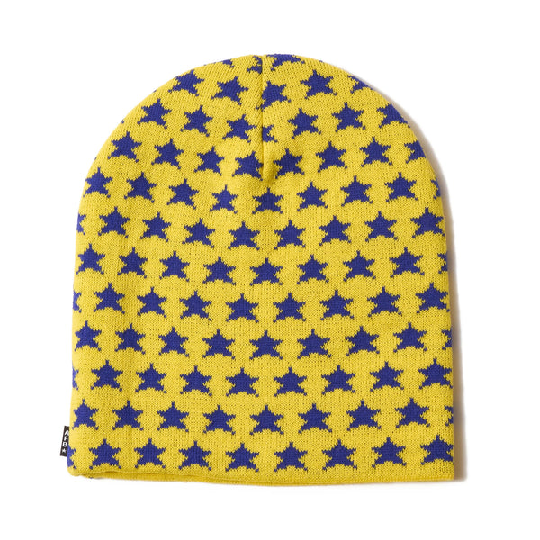 AFB STAR LONG BEANIE (YELLOW)