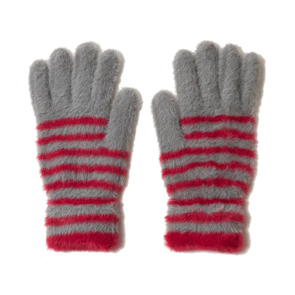 AFB FLUFFY BORDER GLOVE (GREY)