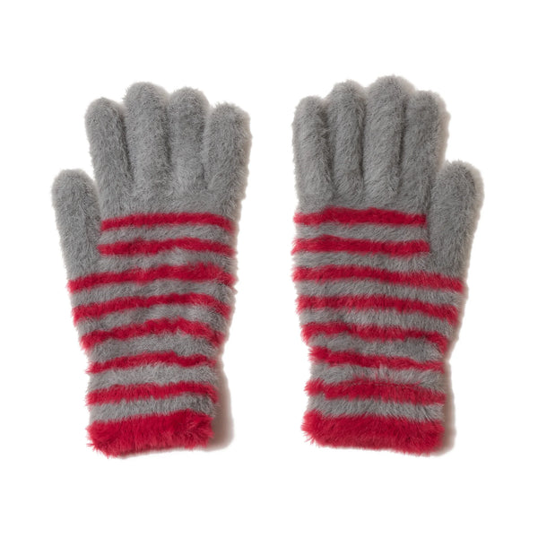 AFB FLUFFY BORDER GLOVE (GREY)