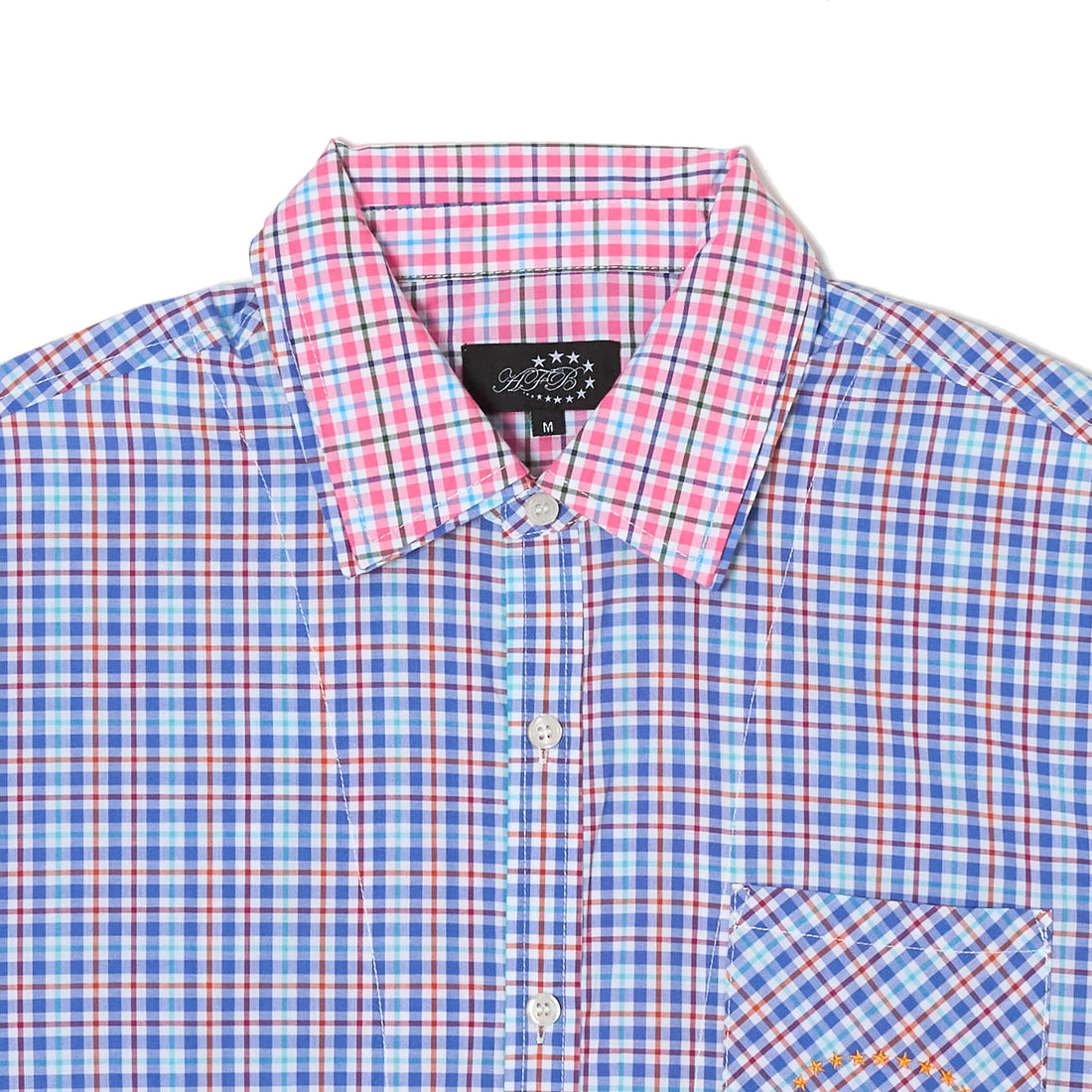 AFB DOUBLE LAYERD SHIRTS (PINK)