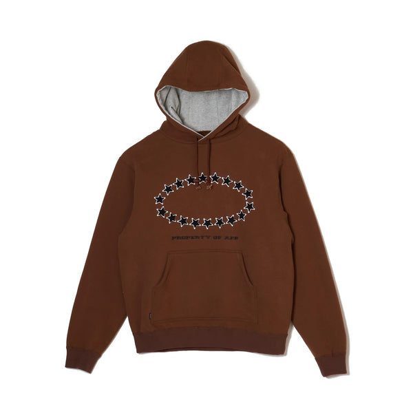 AFB STAR SPORT HOODIE (BROWN)