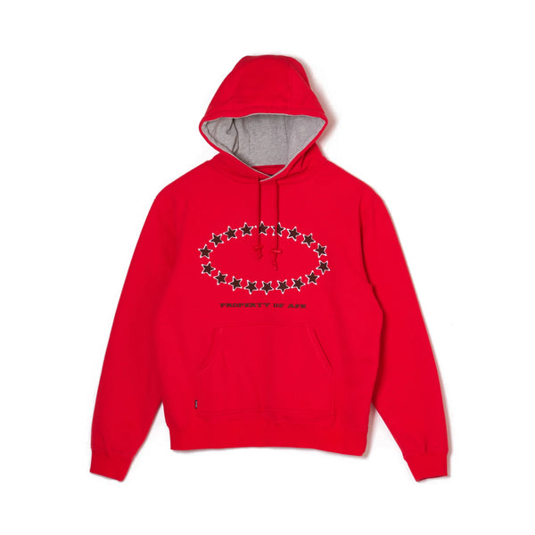 AFB STAR SPORT HOODIE (RED)