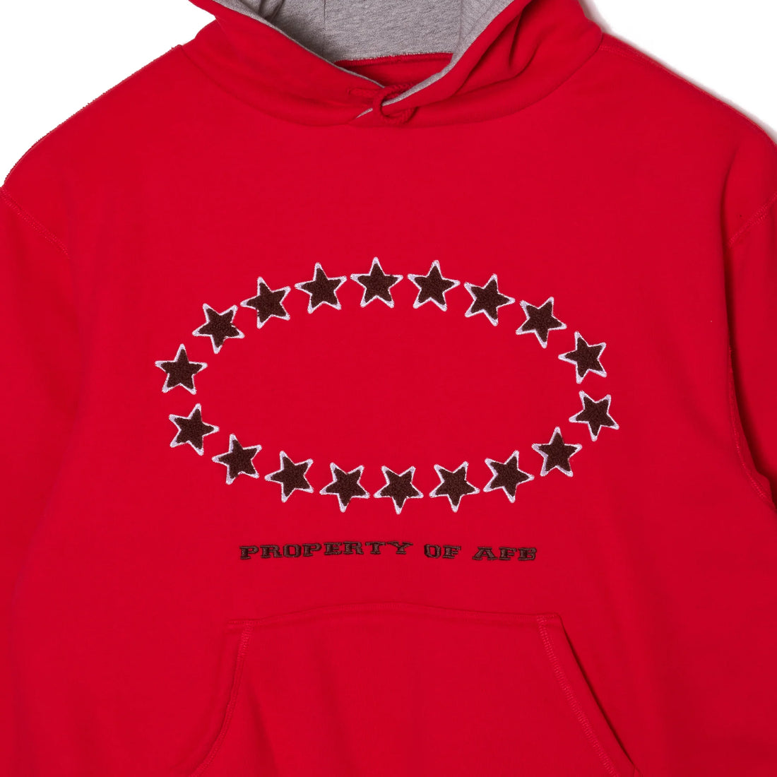 AFB STAR SPORT HOODIE (RED)