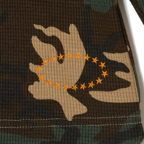 AFB THERMAL LAYERD LS TEE (CAMO GREEN)