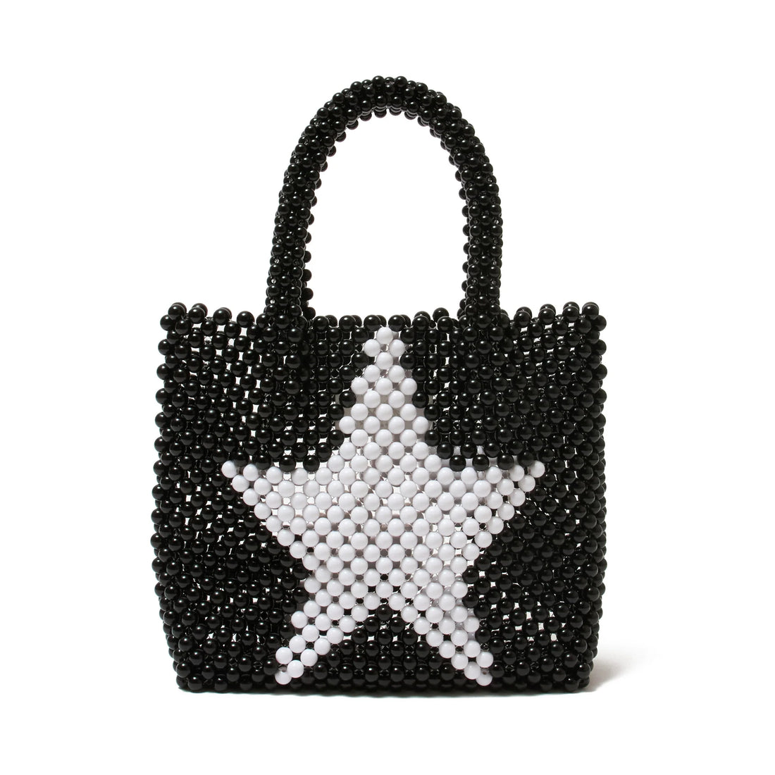 AFB STAR BEADS HAND BAG (BLACK)