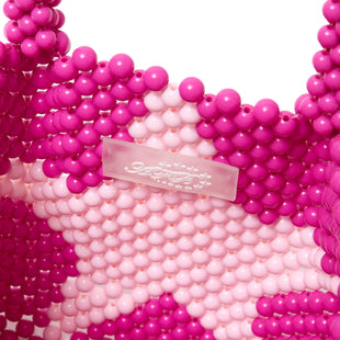 AFB STAR BEADS HAND BAG (PINK)