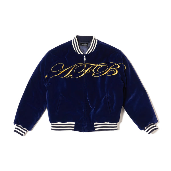 AFB SIGNATURE BOMBER JACKET (BLUE)