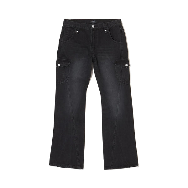 AFB CUTTING CARGO PANTS (BLACK)