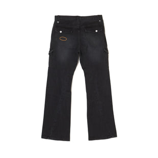 AFB CUTTING CARGO PANTS (BLACK)