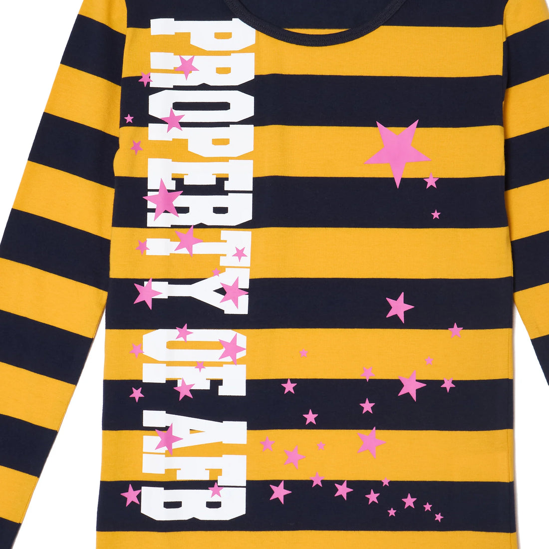 AFB POA BORDER TEE (YELLOW)