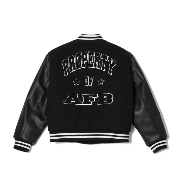 AFB VARSITY JACKET (BLACK)