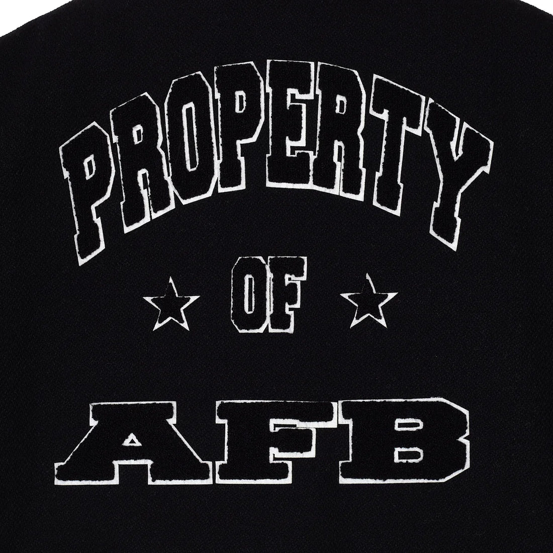 AFB VARSITY JACKET (BLACK)