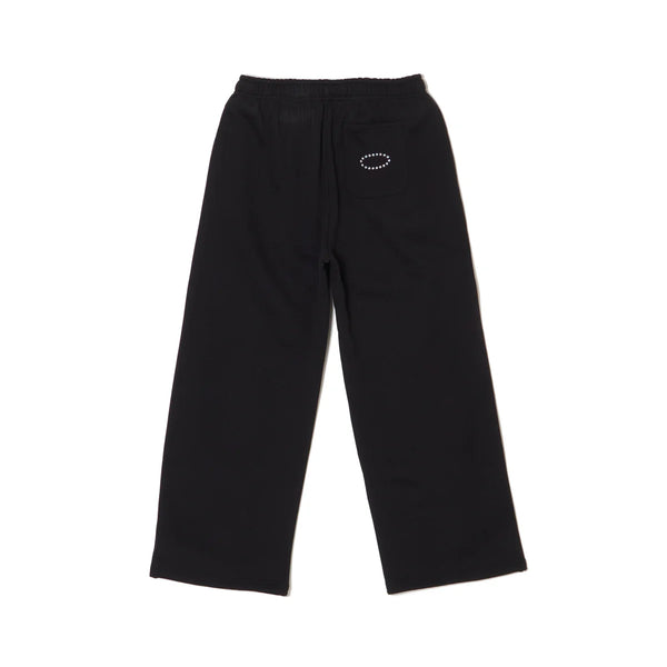 AFB STUDDED BAGGY SWEAT PANTS (BLACK)