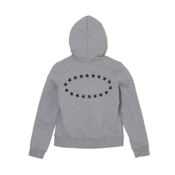 AFB WMS SPORTY ZIP HOODIE (GREY)