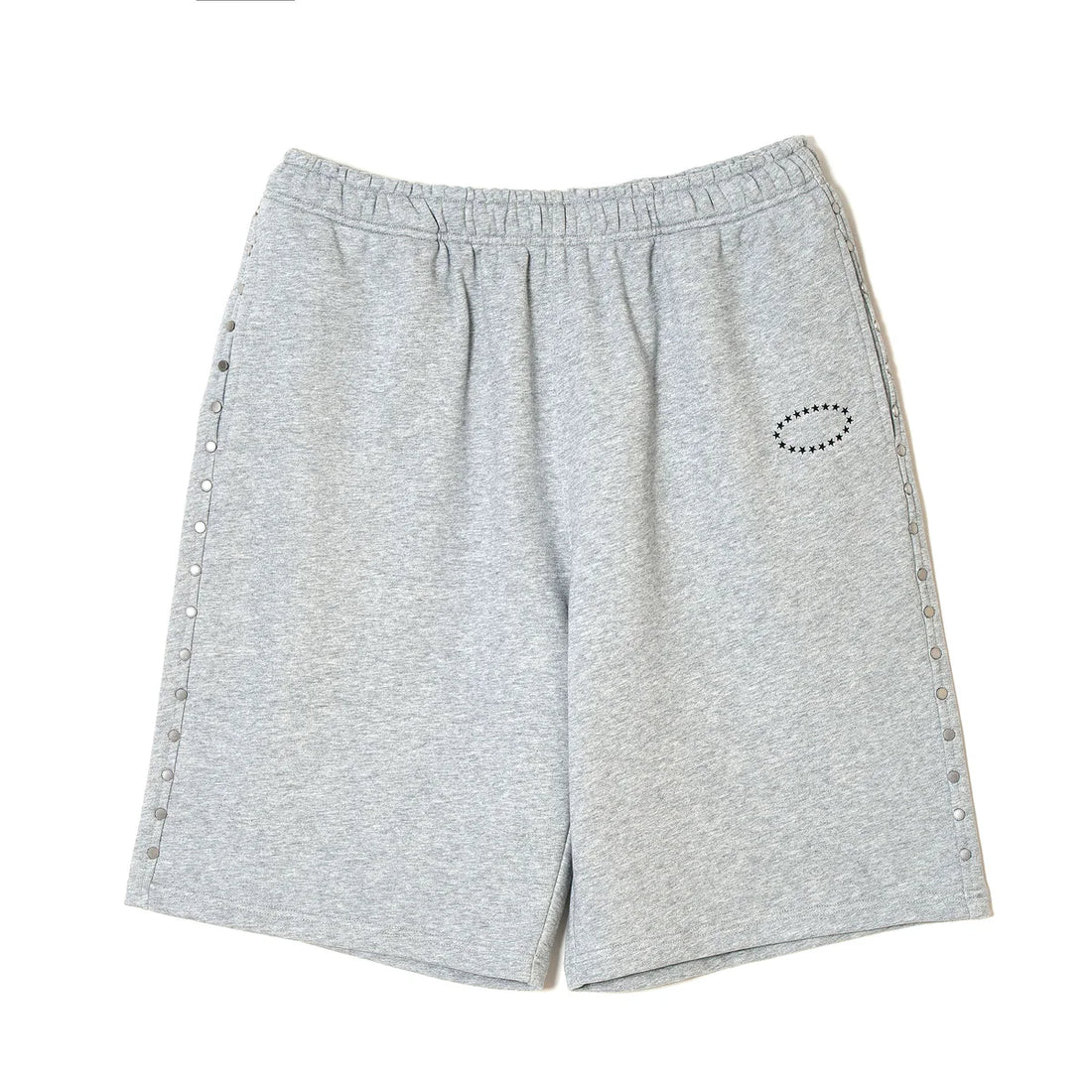 SWEAT WIDE SHORTS (GREY)