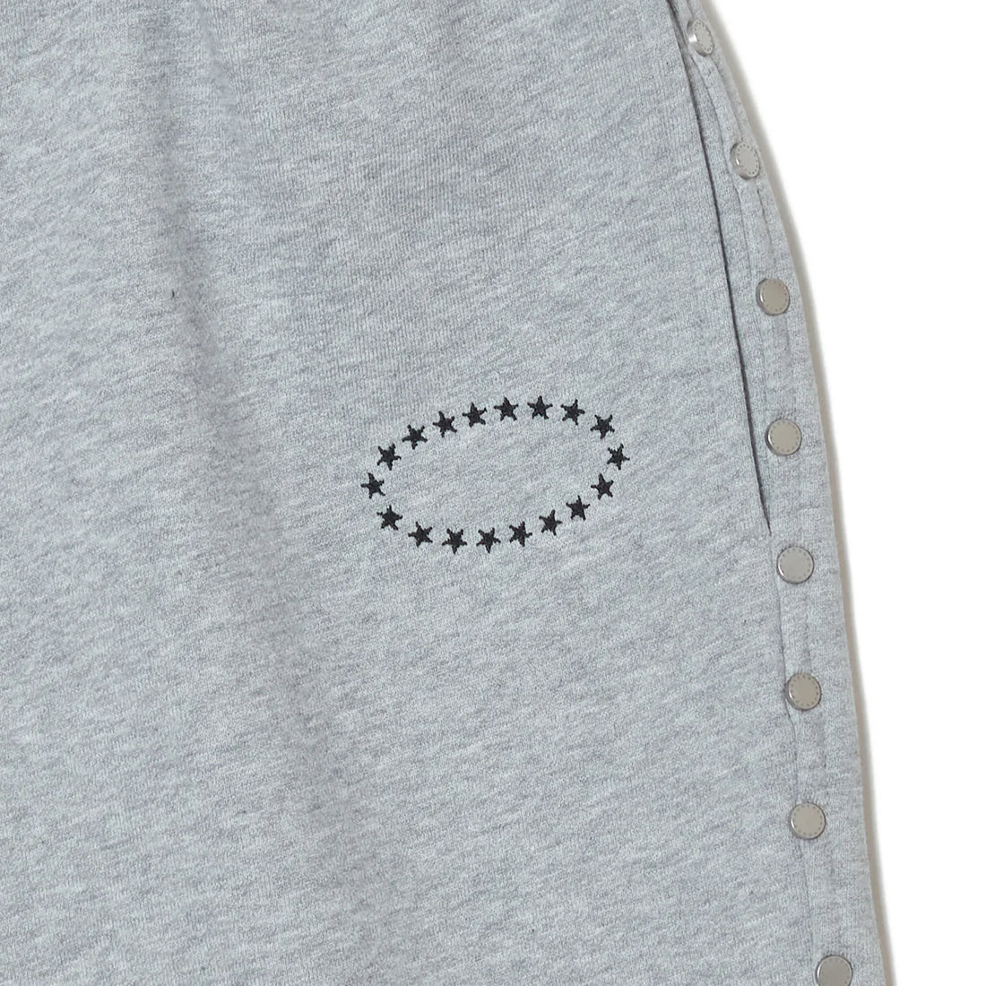 SWEAT WIDE SHORTS (GREY)