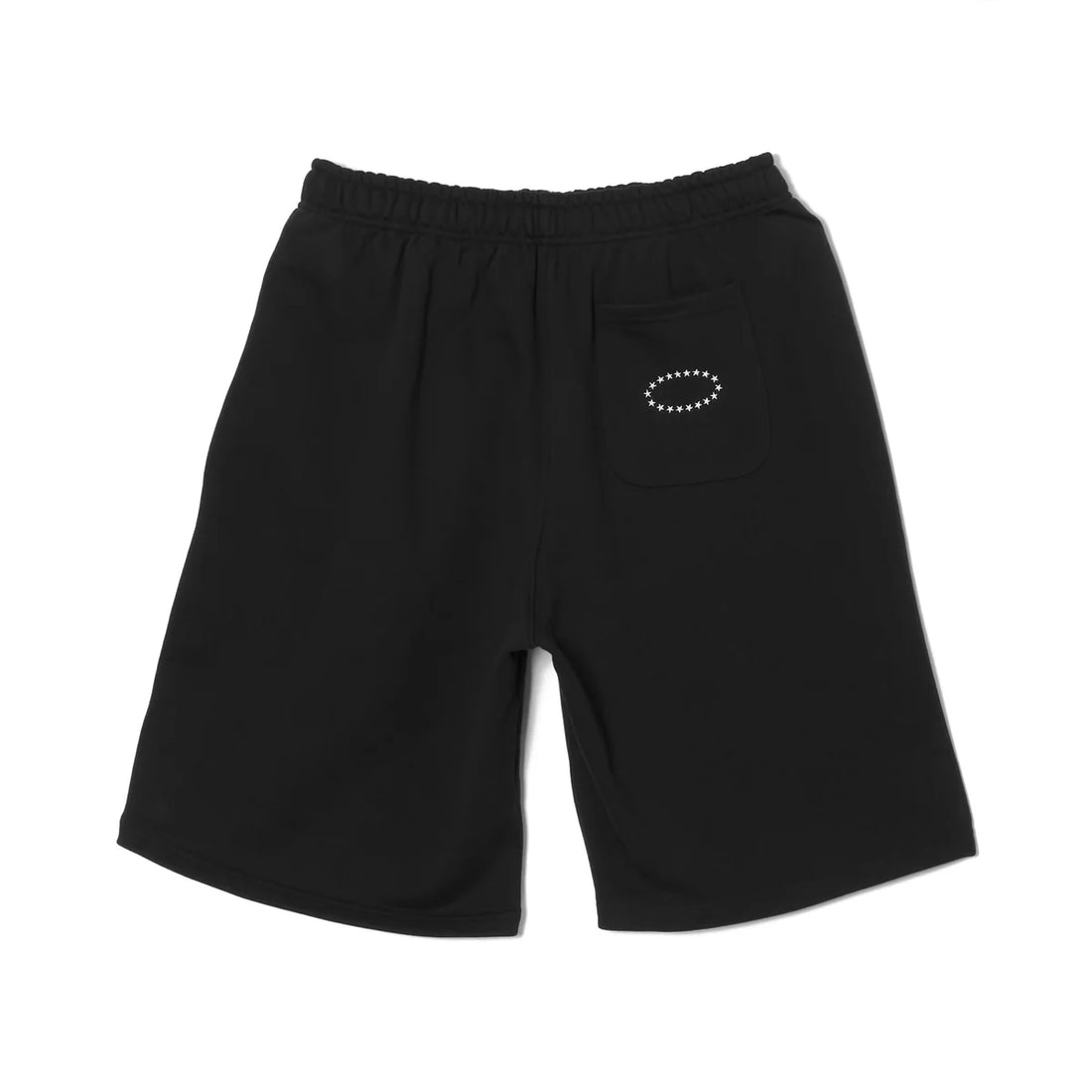 SWEAT WIDE SHORTS (BLACK)