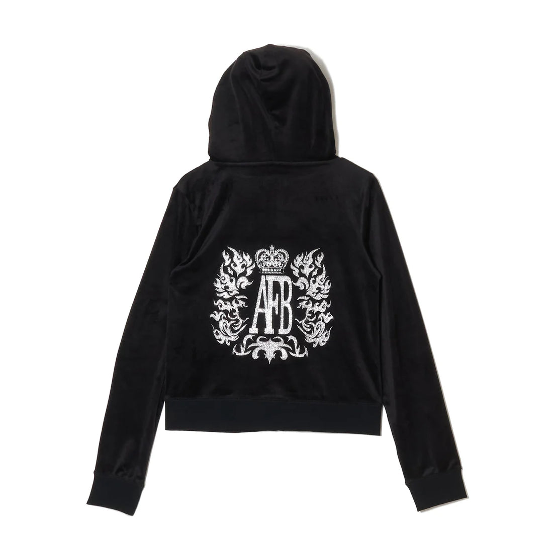 WMS VELOUR HOODIE (BLACK)