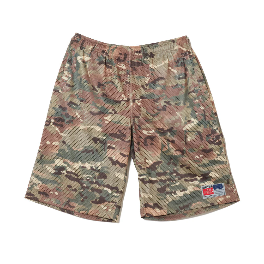 MESH WIDE SHORTS (CAMO)