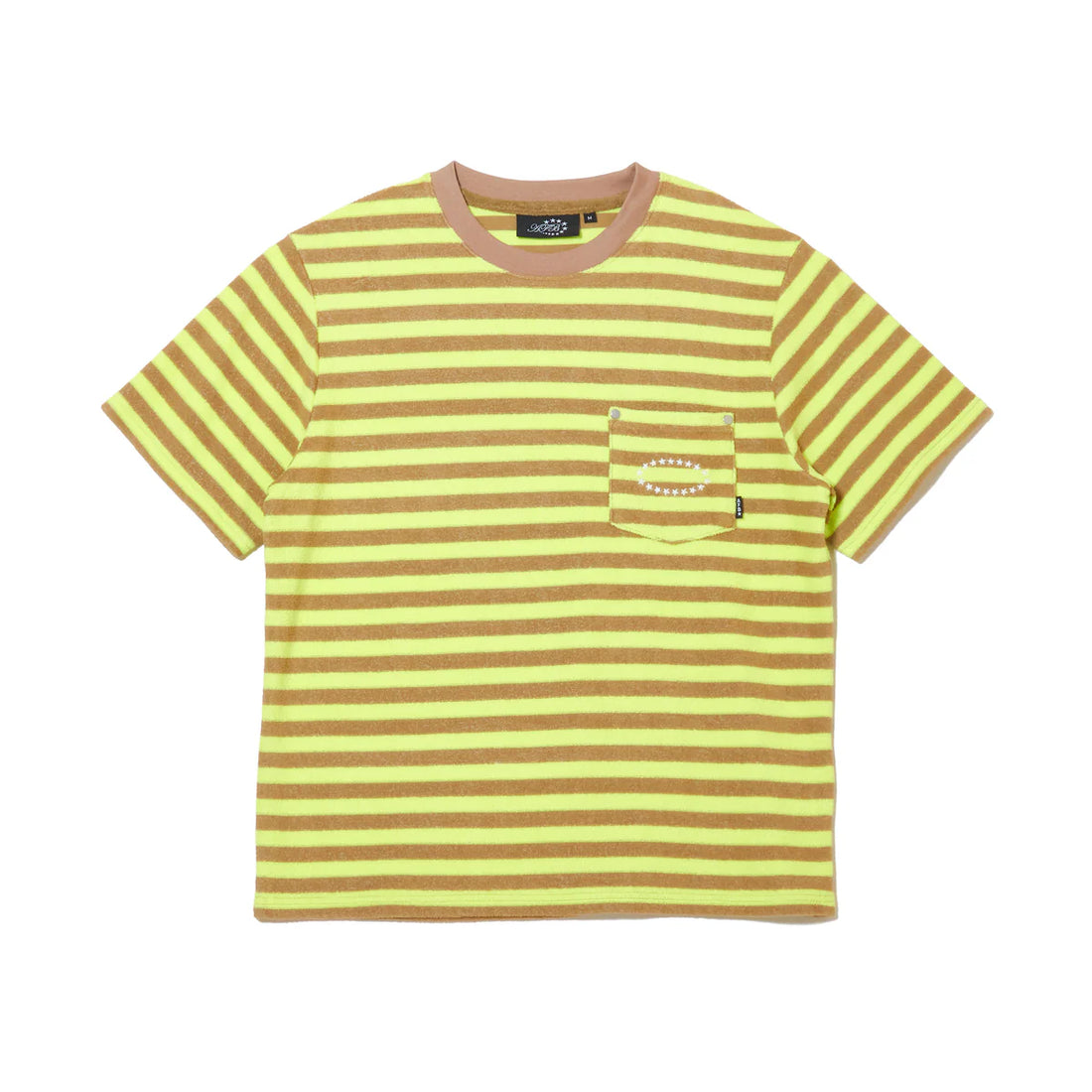BORDER PILE TEE (LIME)