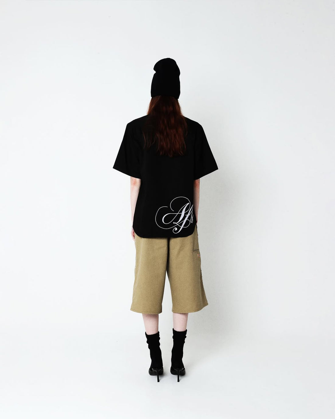 AFB DICKIES STUDDED SHORTS TAN