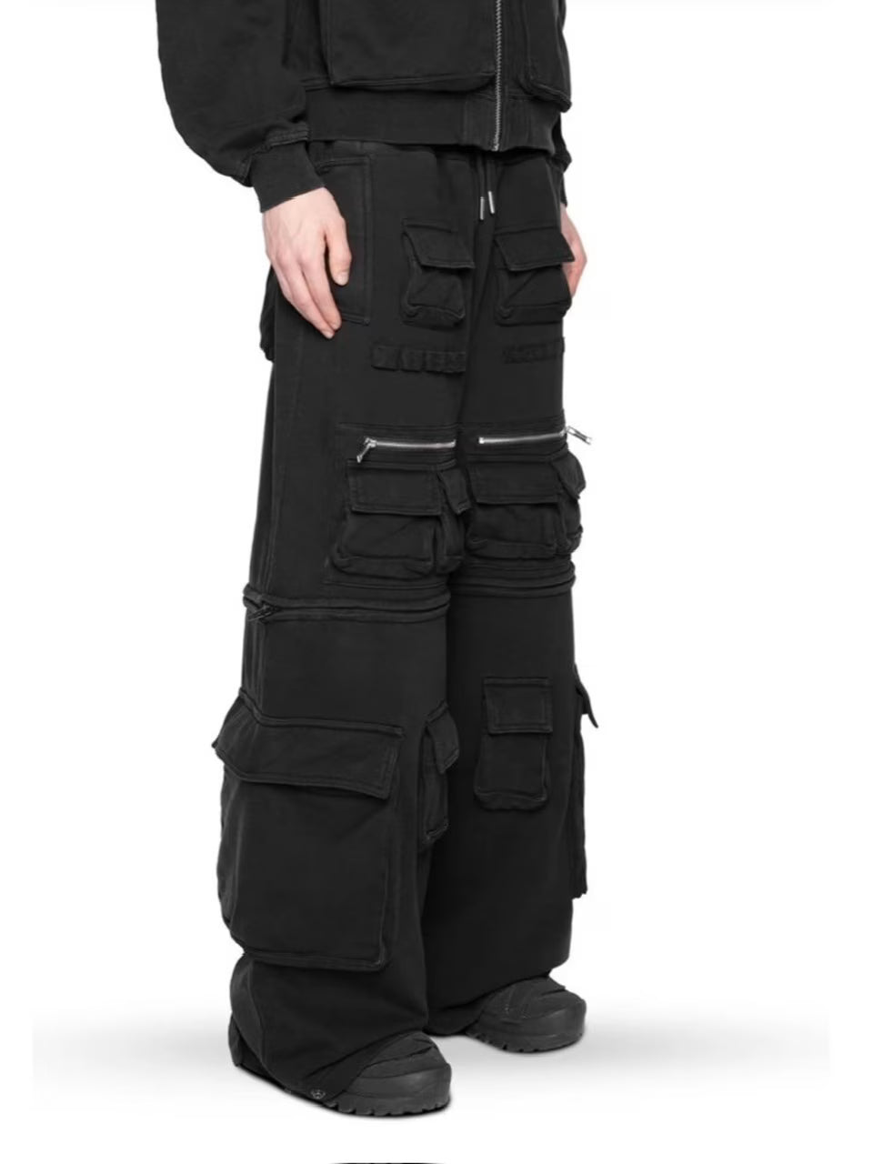 Racer Worldwide Gray Track Jeans