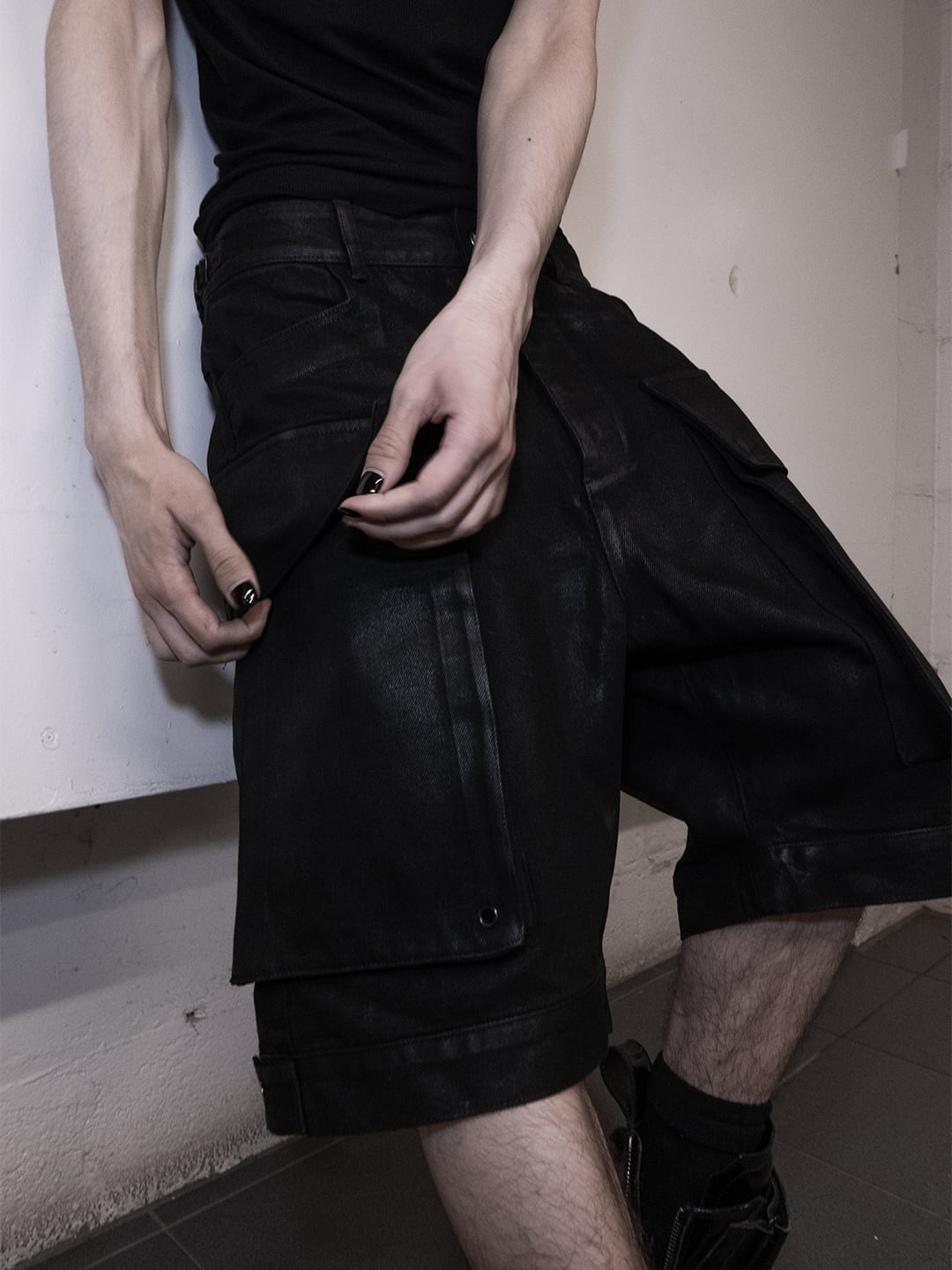 パンツ nomassprod. NO MASS PROD. BAGGY SHORTS NO MASS PROD. Official Retailer (ノーマスプロッド) 公式通販