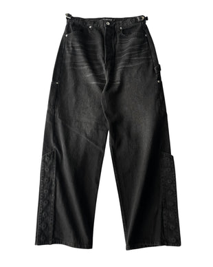 NO MASS PROD. 009VTG DIRTY BAGGY JEANS