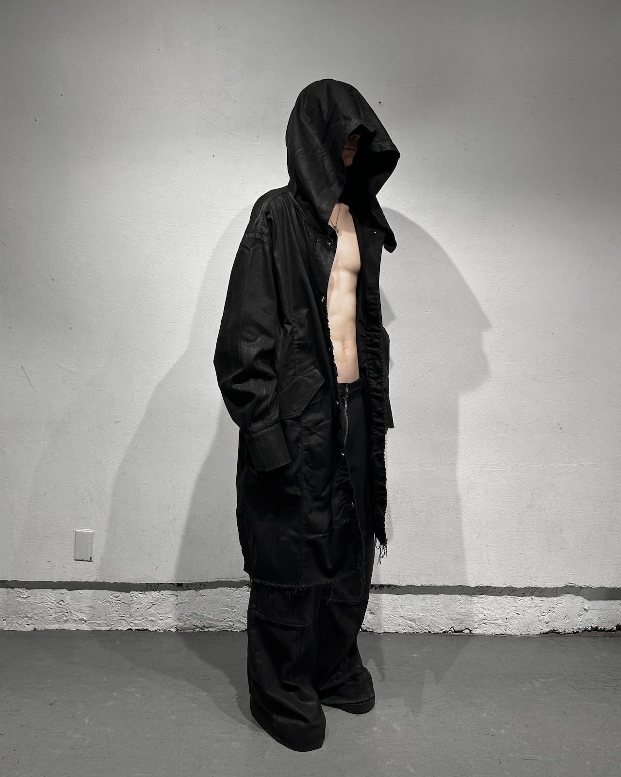 no mass prod damage denim nomassprod 唾奇 no mass prod damage denim nomassprod 唾奇 - メルカリ