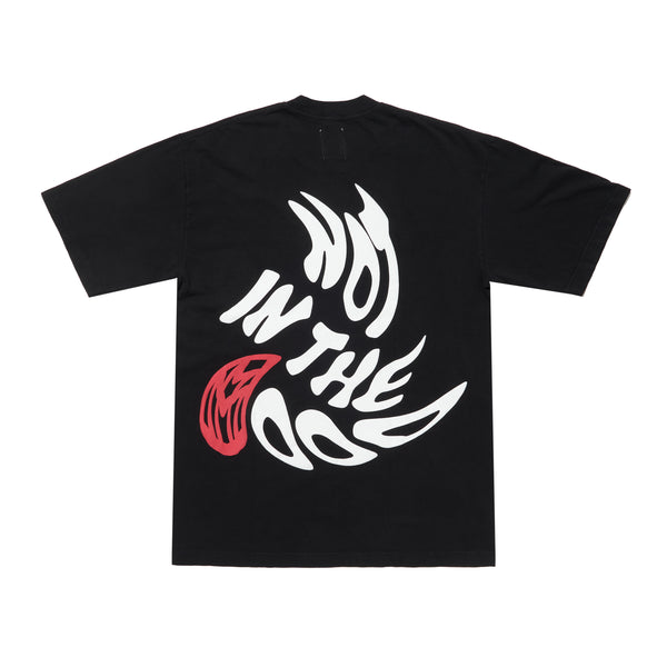 Mood Swings Swirl Black T-Shirt