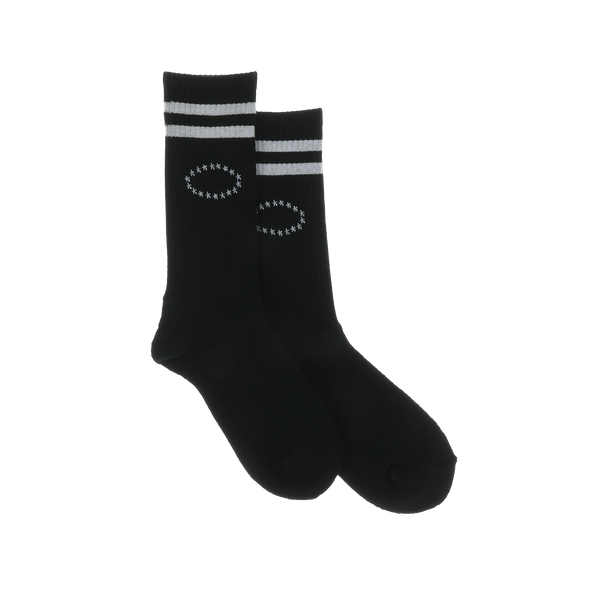 AFB STAR LOGO SPORT SOCKS (BLACK)