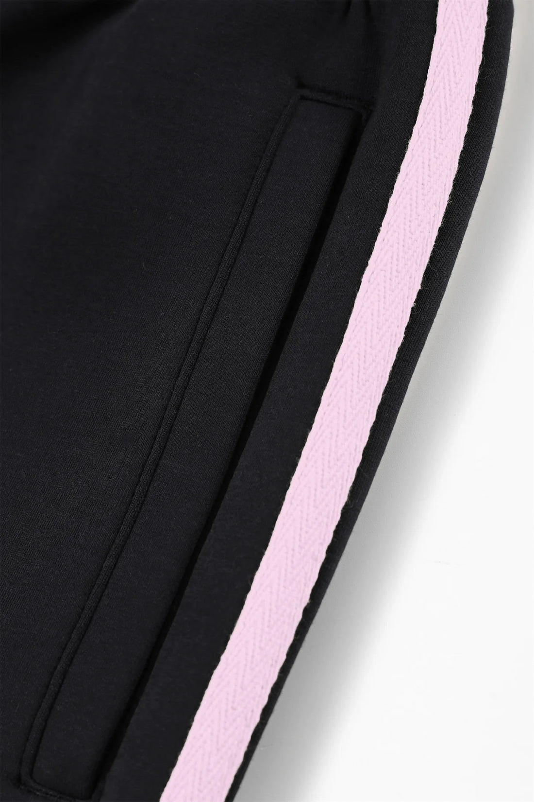 Unknown London RELAXED PINK STRIPE TRACK PANTS