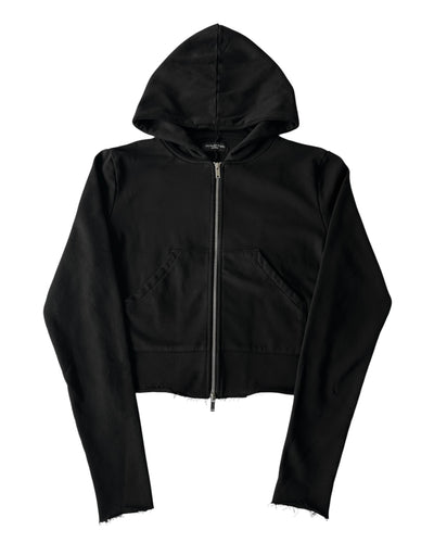 NO MASS PROD. GLMNIST3 CROPPED HOODIE
