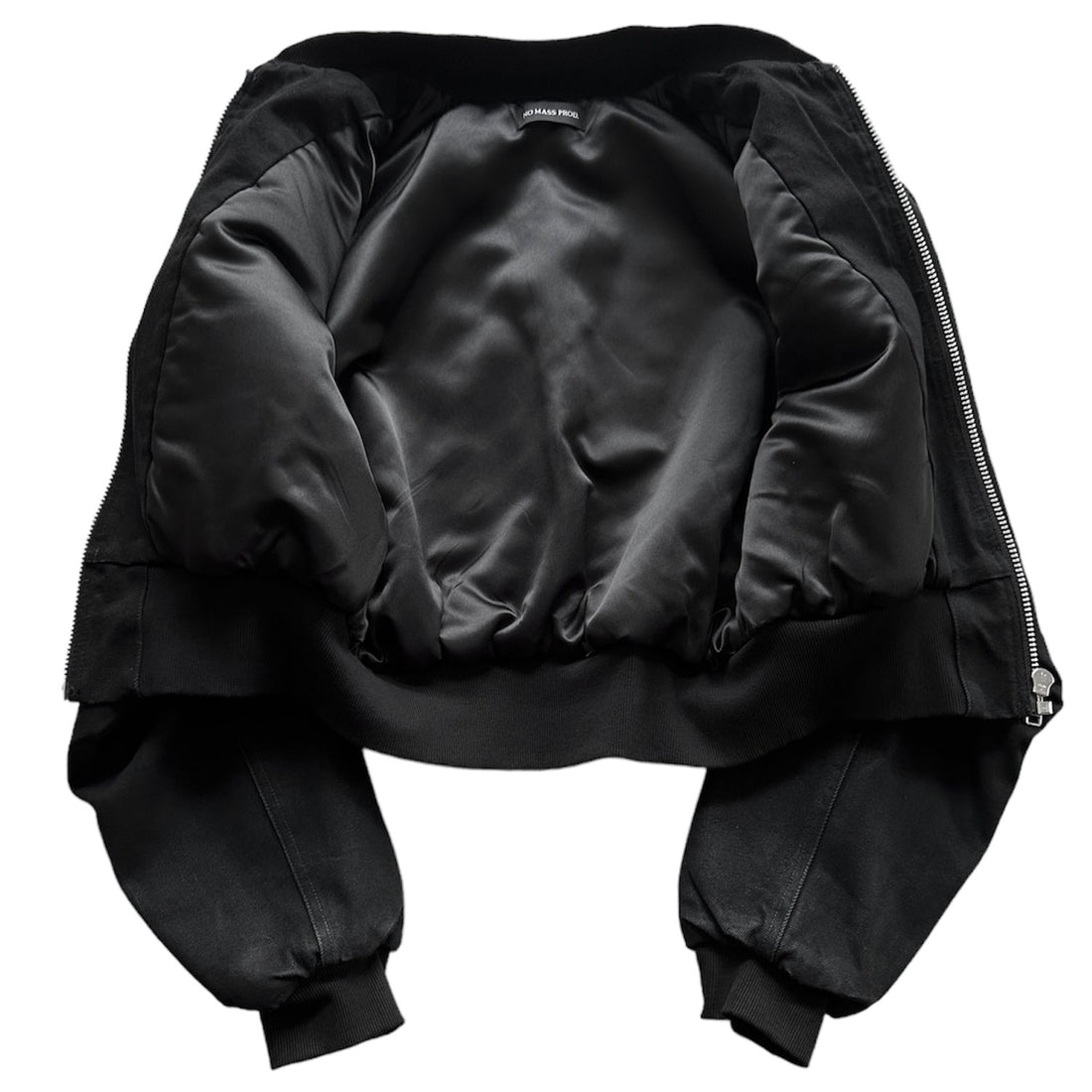 NO MASS PROD. CRUCIFIED BOMBER JACKET