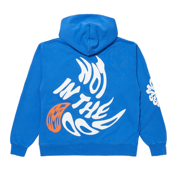 Mood Swings Blue Swirl Hoodie
