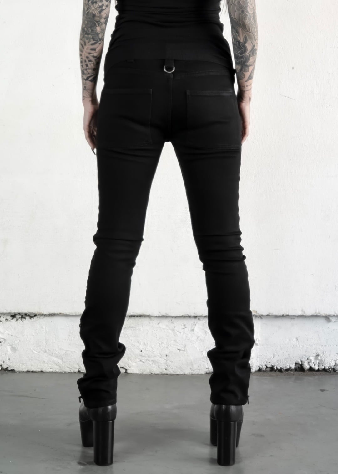 no mass prod 013GLM LACEDUP SKINNY スキニー NO MASS PROD. Official Retailer (ノーマスプロッド) 公式通販 – H4LO