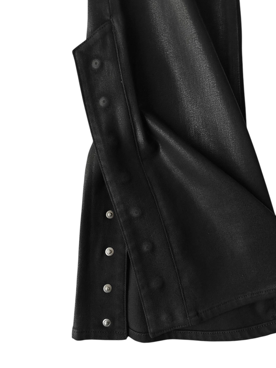 NO MASS PROD. 014GLM J-WAXED FLARE JEANS