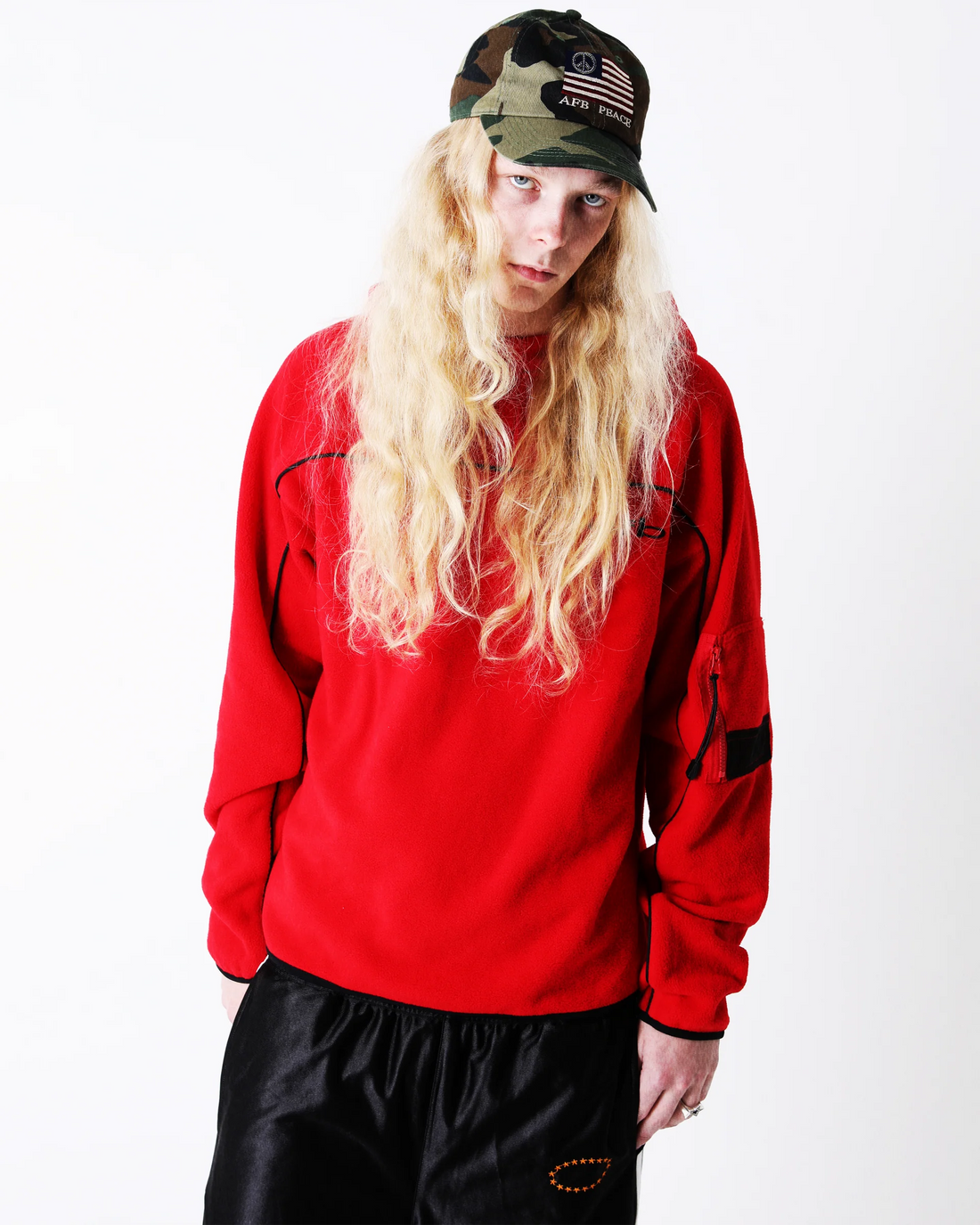 AFB Fleece Hoodie (Red)