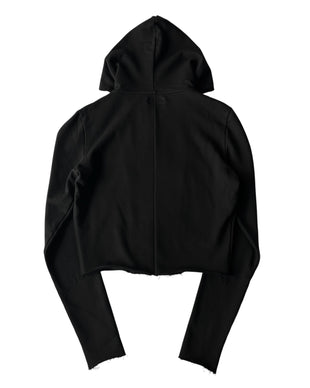 NO MASS PROD. GLMNIST3 CROPPED HOODIE