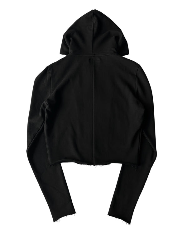 NO MASS PROD. GLMNIST3 CROPPED HOODIE