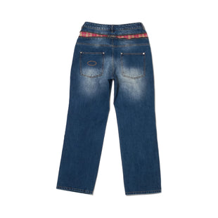 AFB STUDDED BACK ZIP JEANS
