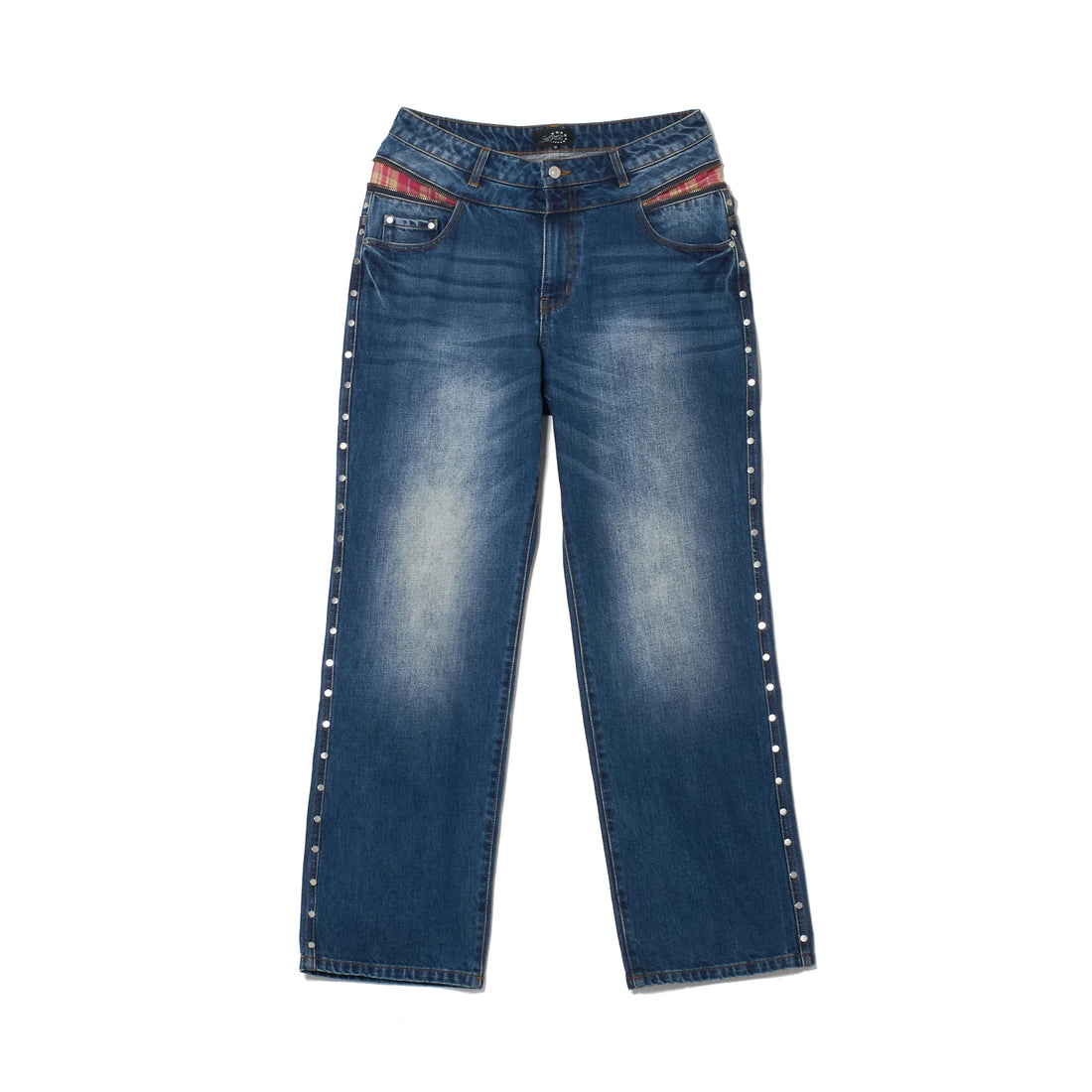 AFB STUDDED BACK ZIP JEANS
