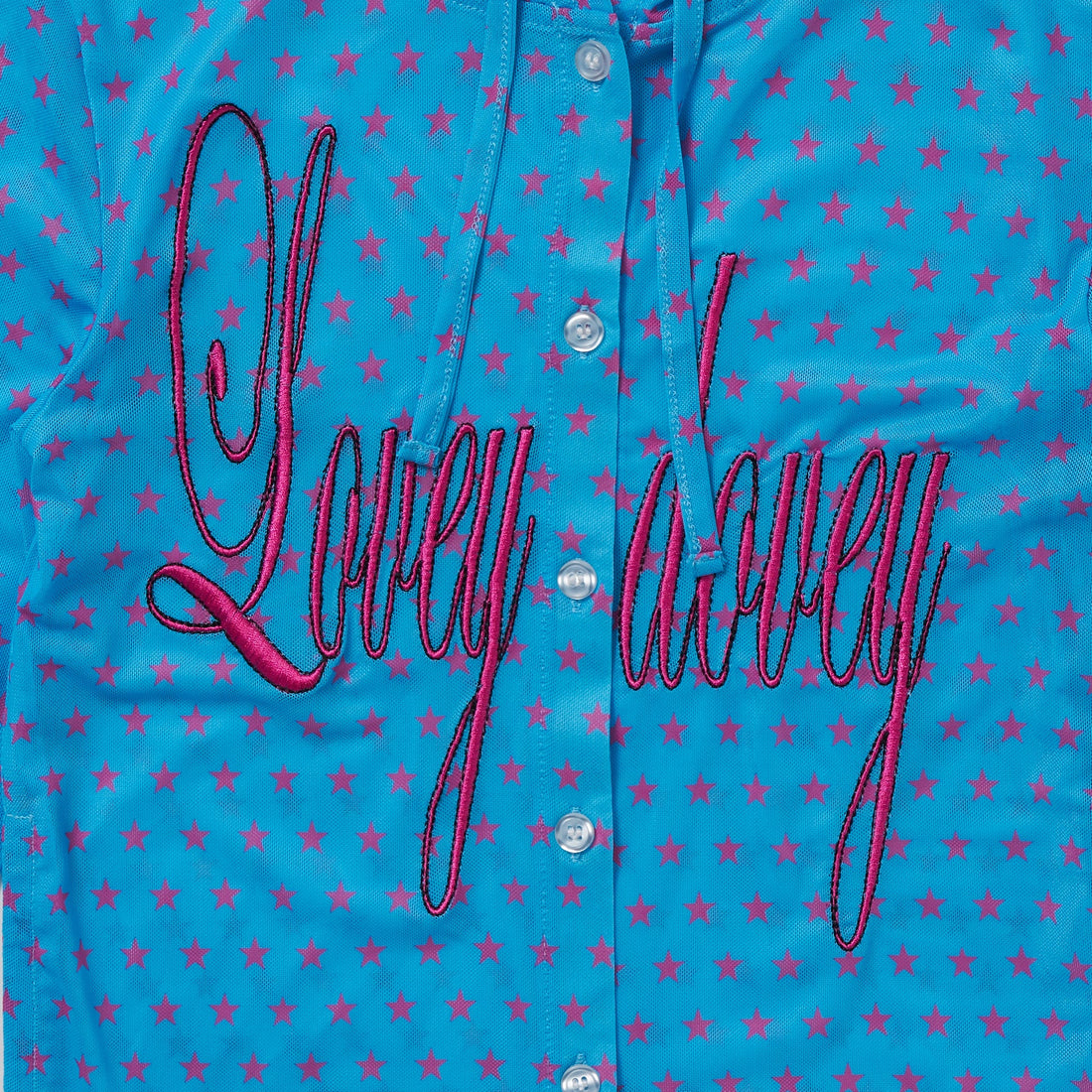 AFB WMS STAR MESH BUTTON UP PARKA