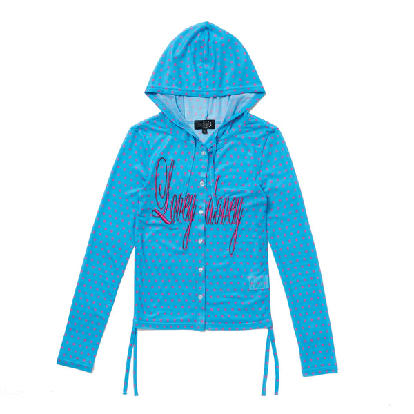 AFB WMS STAR MESH BUTTON UP PARKA