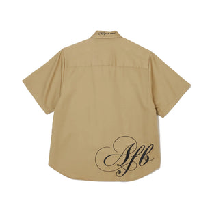 AFB DICKIES HALF SLEEVES SHIRTS TAN