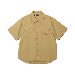 AFB DICKIES HALF SLEEVES SHIRTS TAN