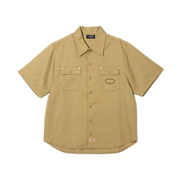 AFB DICKIES HALF SLEEVES SHIRTS TAN