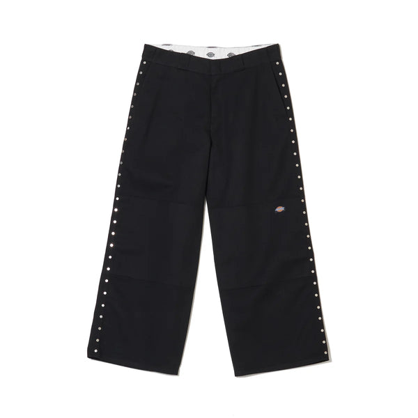 AFB DICKIES STUDDED WIDE PANTS BLACK